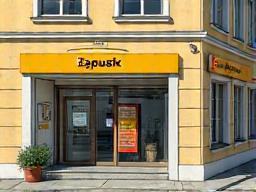 Gebäude eines Postamtes